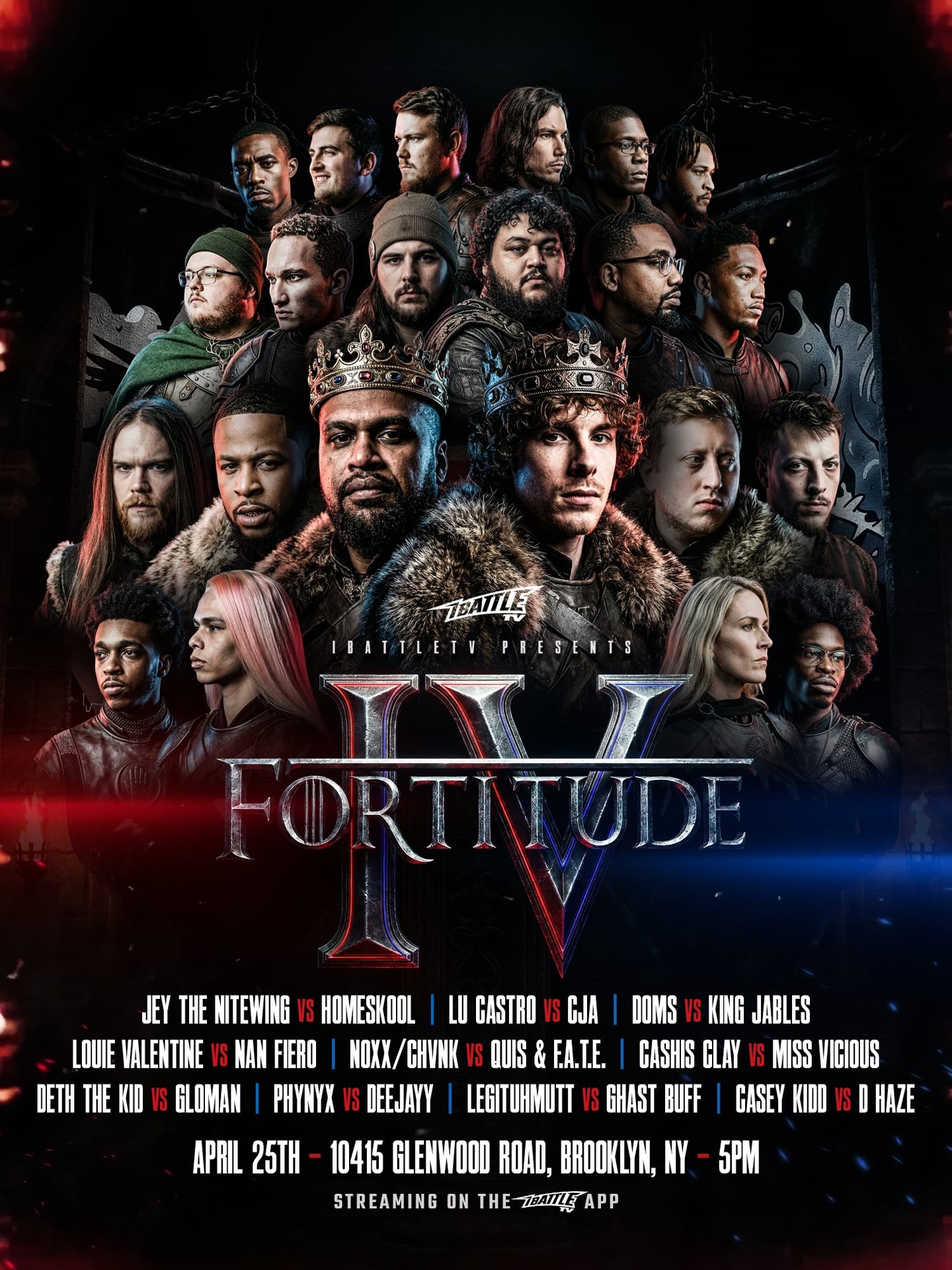 FORTITUDE IV - UNDERCARD