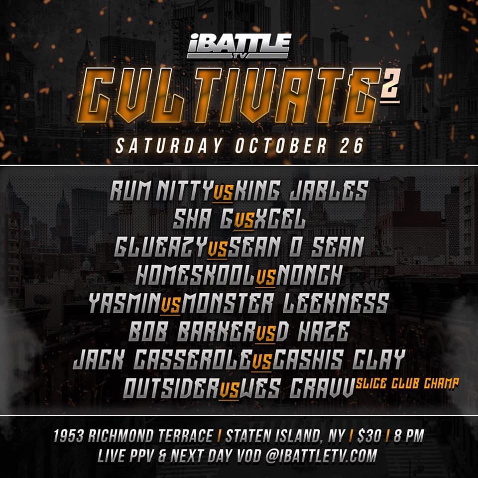 CVLTIVATE2 - 10/26/19 - ***LIVE PPV***