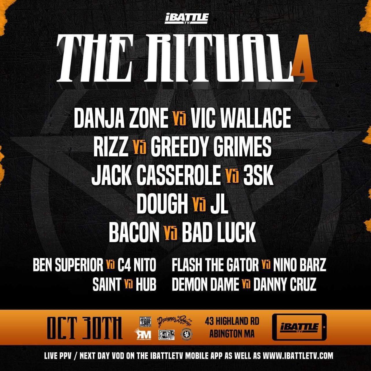 THE RITUAL 4 - 10/30