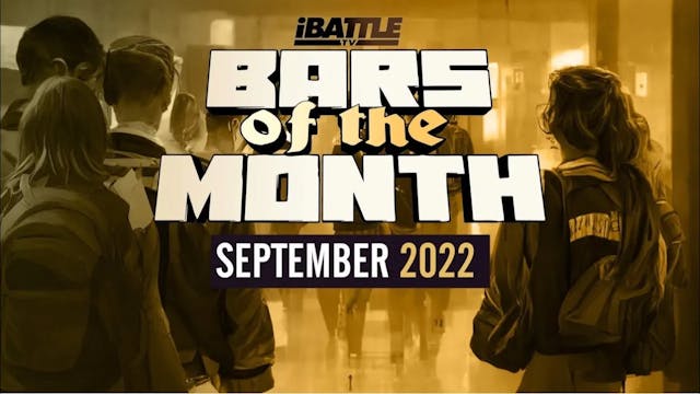 BARS OF THE MONTH - September 2022