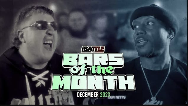 BARS OF THE MONTH - DECEMBER 2023