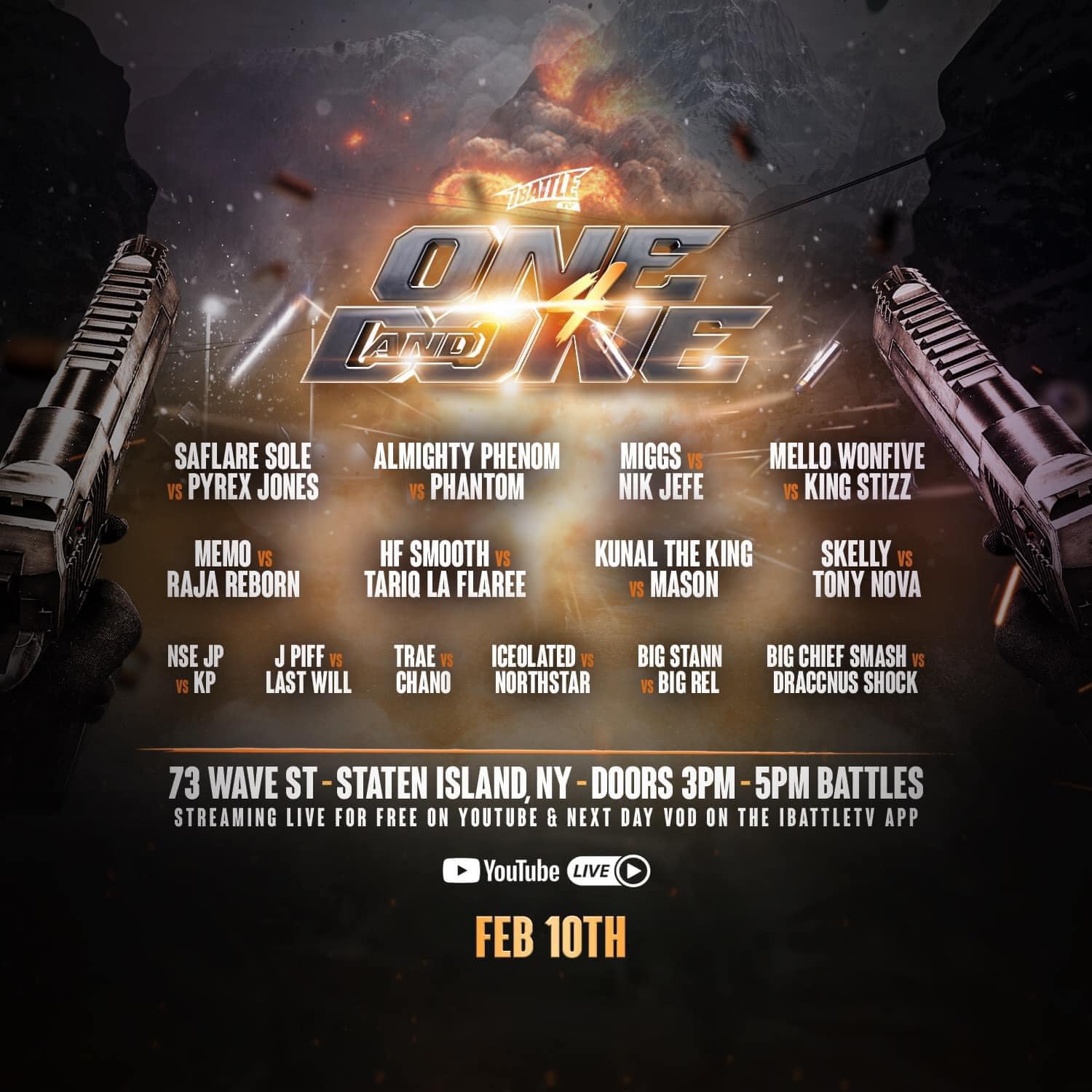 ONE AND DONE - 02/10/24