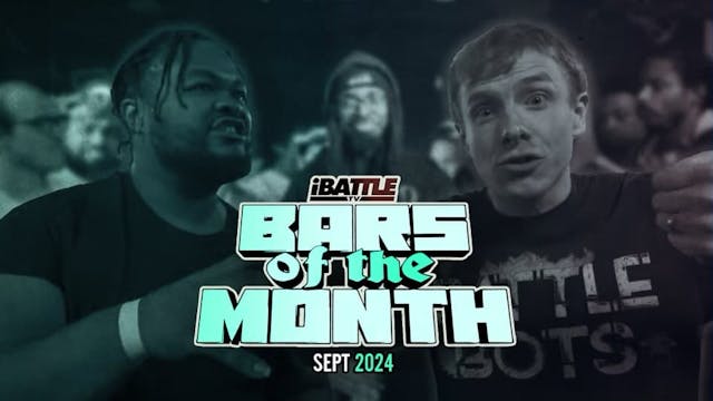 BARS OF THE MONTH - September 2024