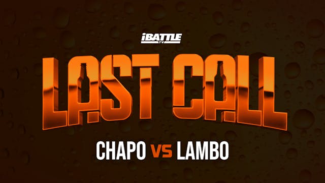Chapo Sosa vs Lambo