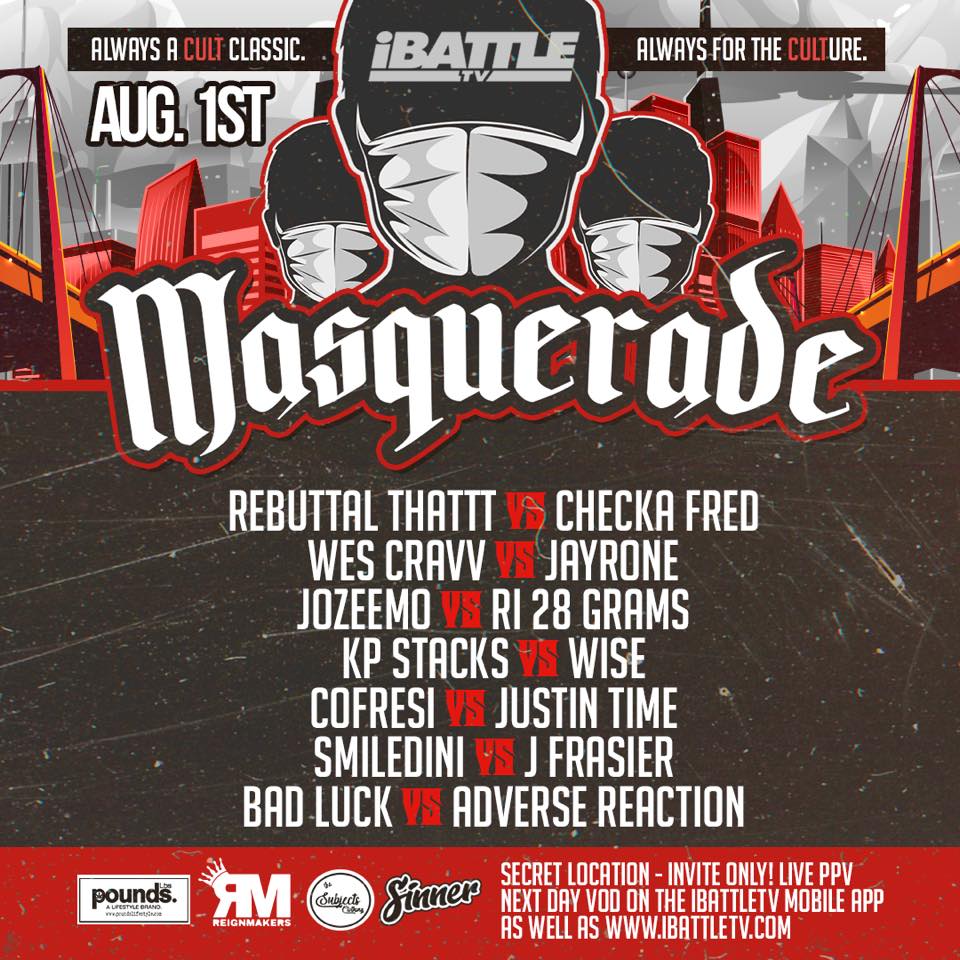 MASQUERADE ***LIVE PPV***