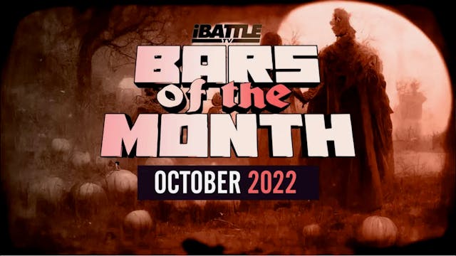 BARS OF THE MONTH - October 2022