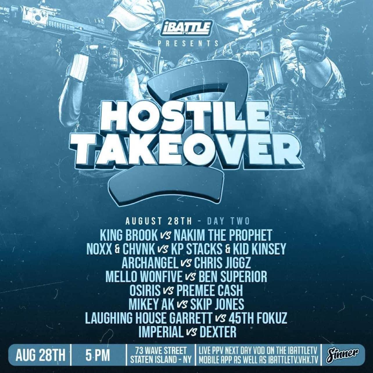 HOSTILE TAKEOVER 2 - SUN PPV