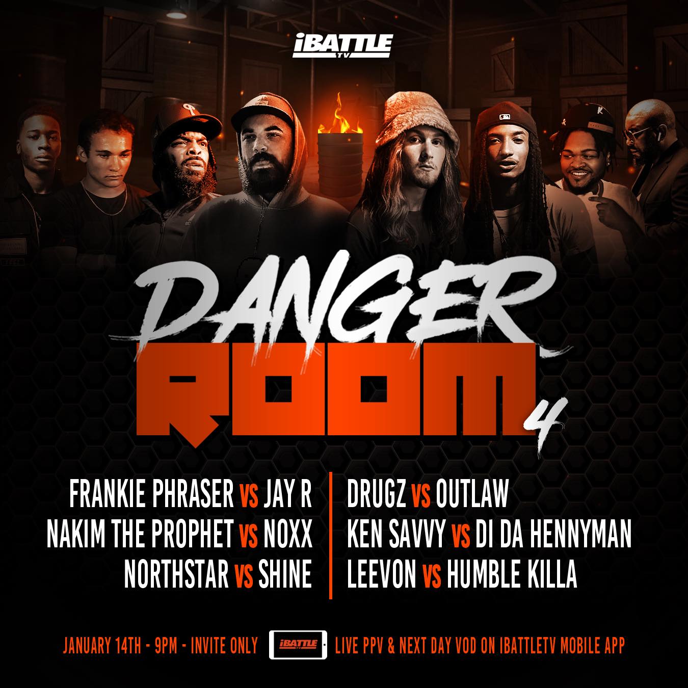 DANGER ROOM 4 - 1/14/23