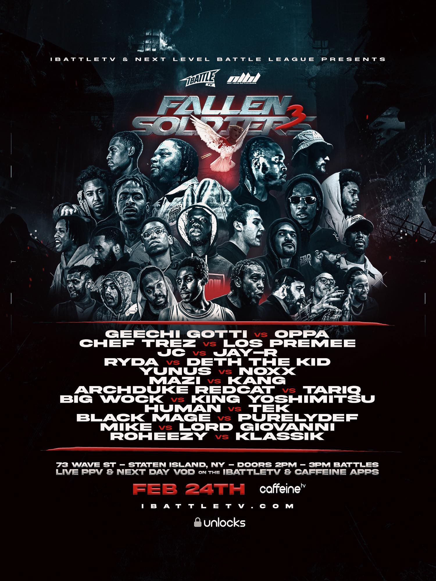 FALLEN SOLDIERS 3 - PPV/VOD