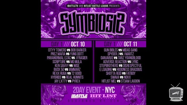 SYMBIOSIS - DAY 2 SUN ***LIVE PPV*** ...