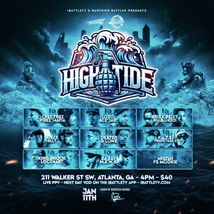 iBattleTV X Wartown Battles: HIGHTIDE