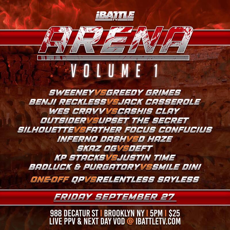 ARENA VOL 1 **LIVE PPV**