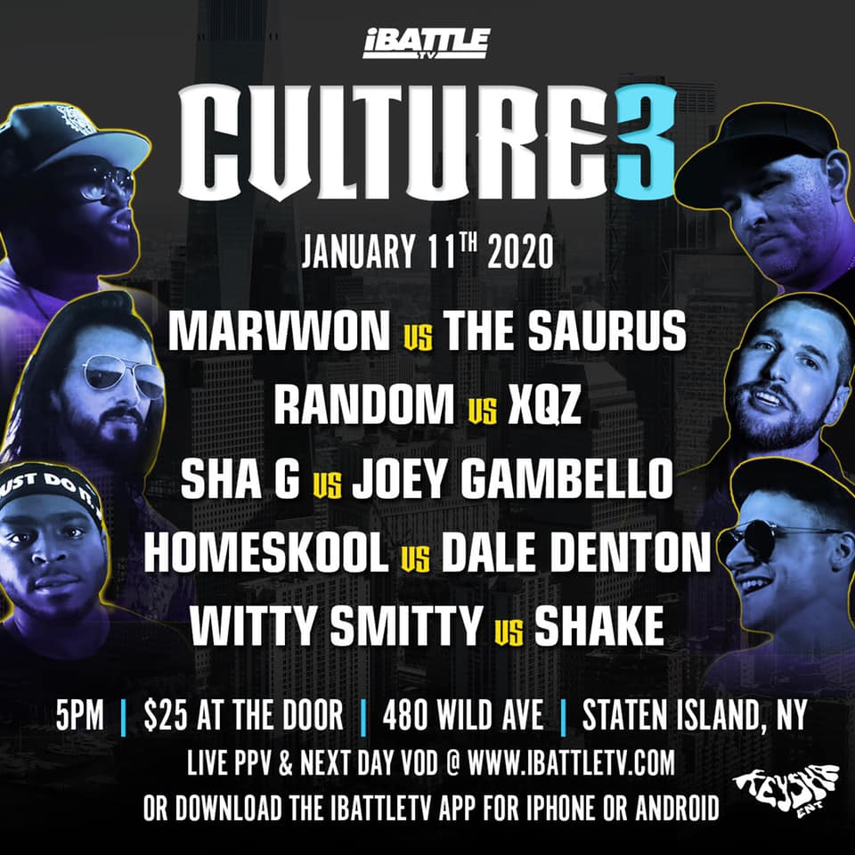 CVLTURE 3 - ***LIVE PPV***
