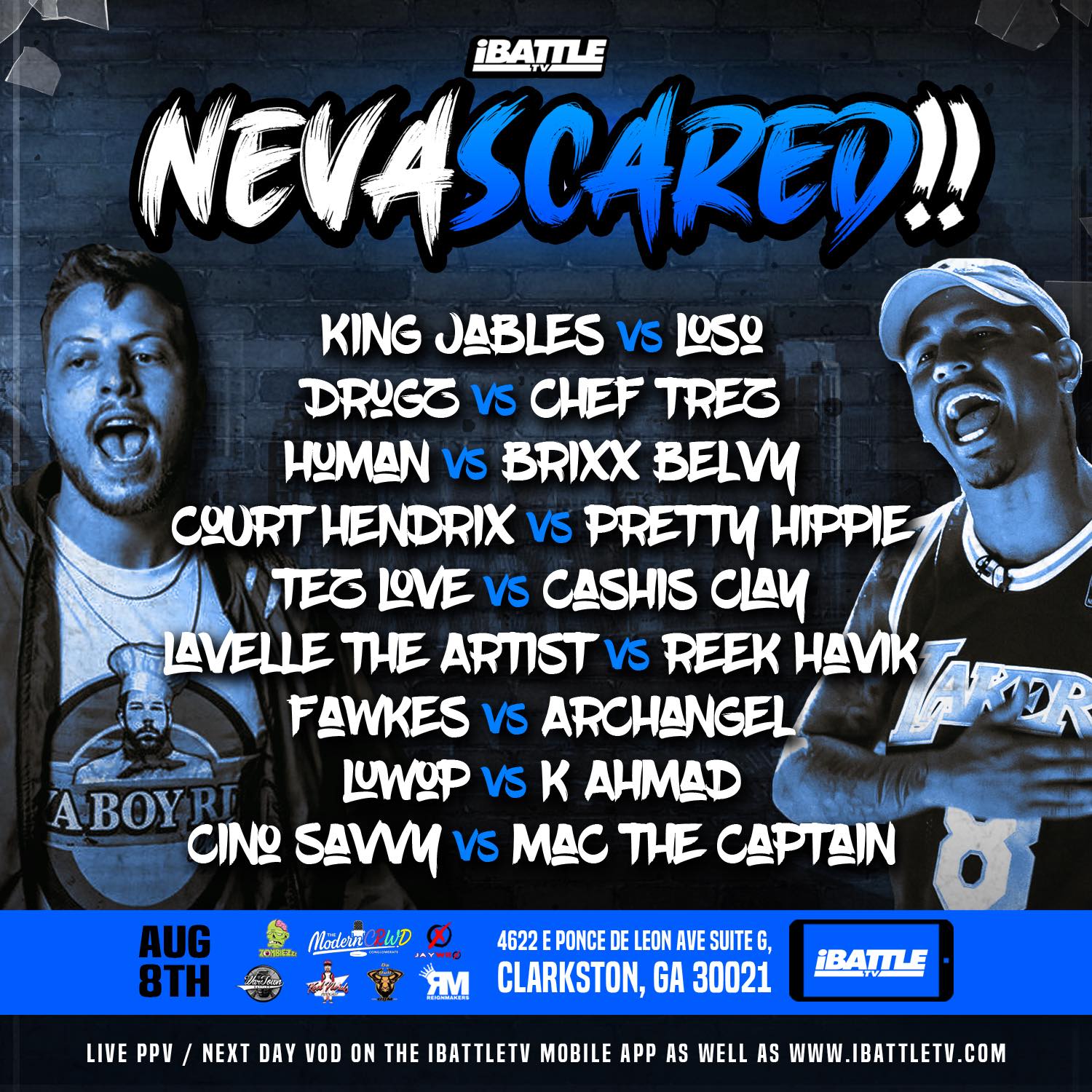NEVA SCARED DAY 3 - SUNDAY PPV