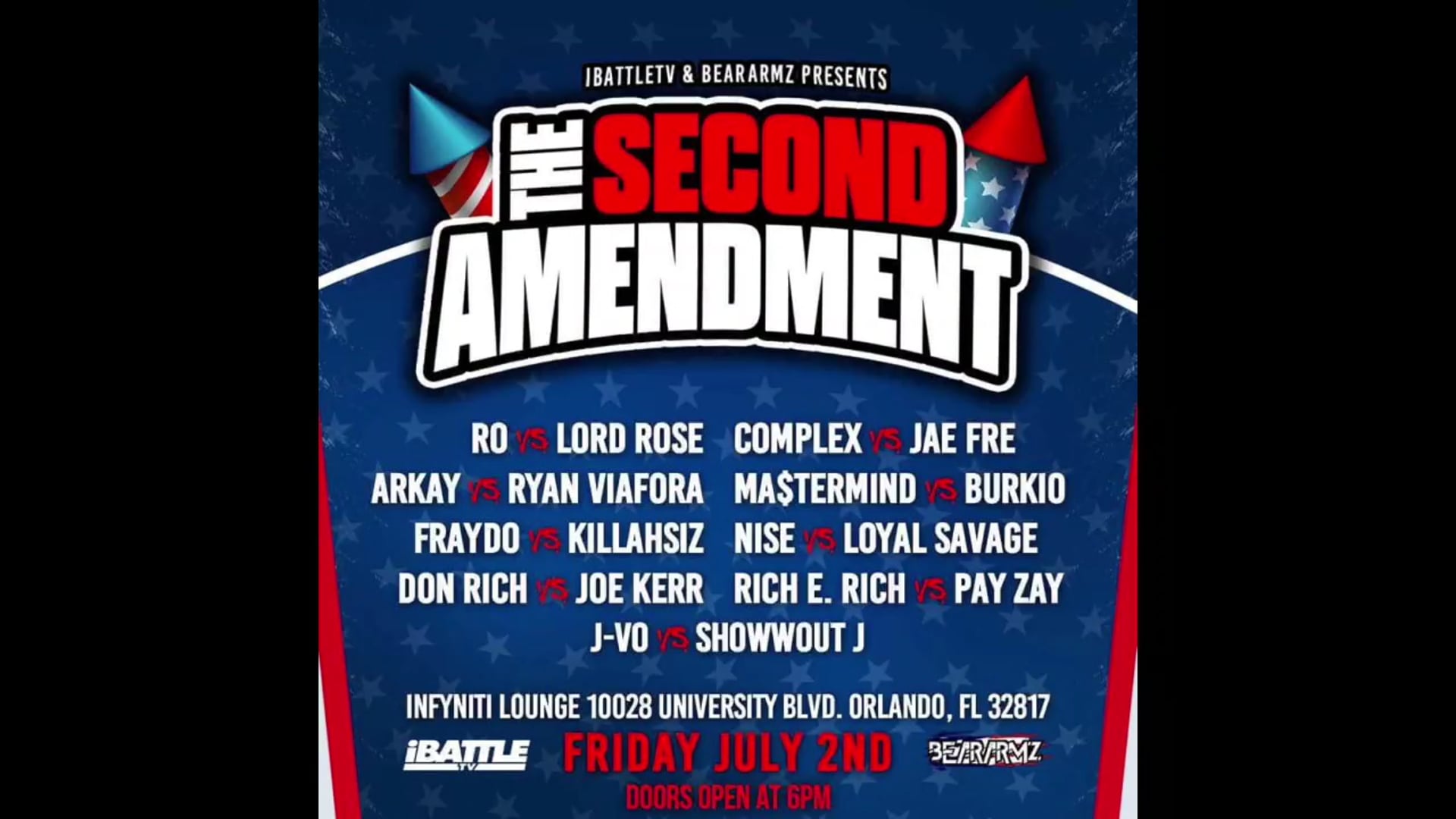THE SECOND AMENDMENT - FRIDAY PPV - Part 1
