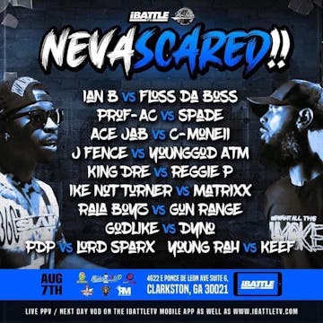 NEVA SCARED DAY 2 - SATURDAY PPV