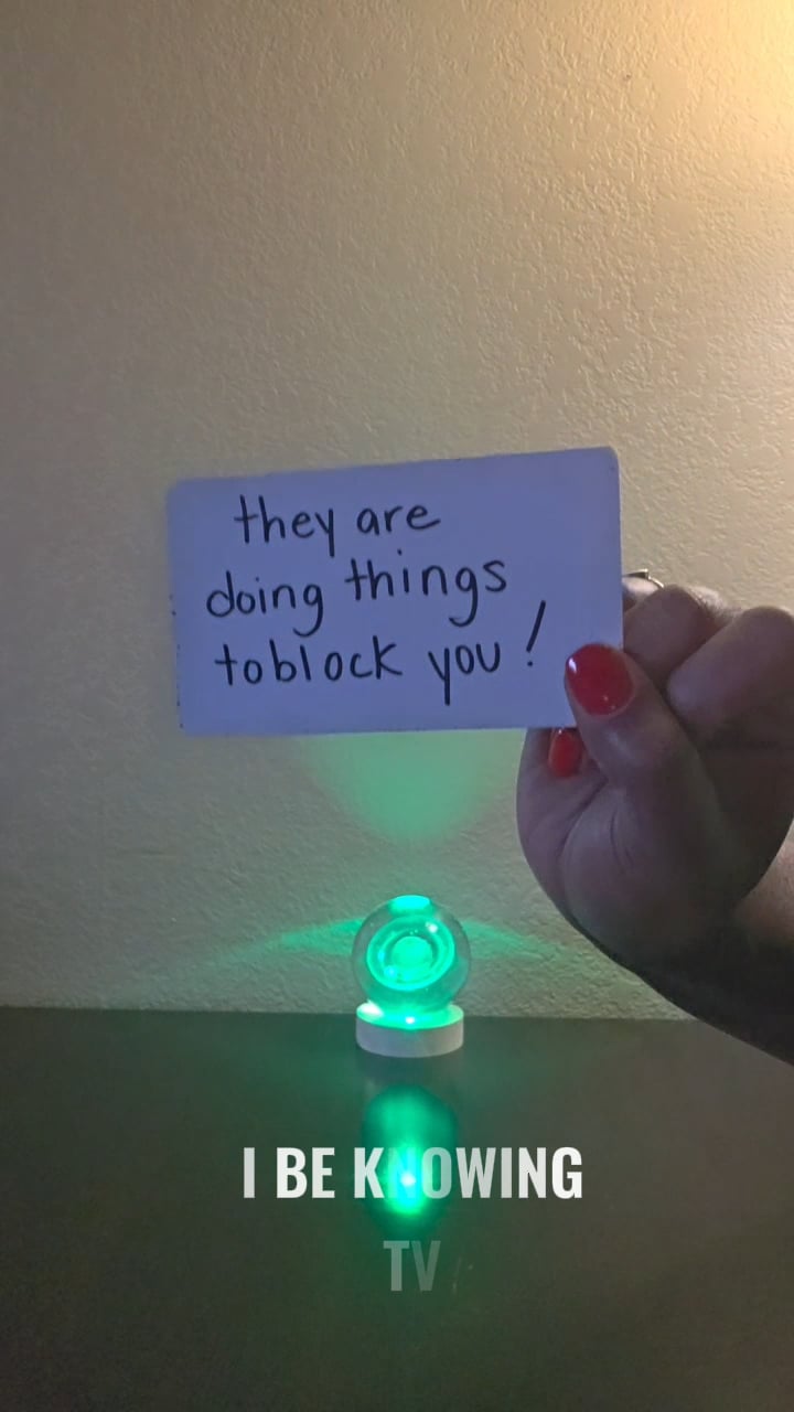 She thinks her efforts are the reason for your life changes but this is a part of your fate