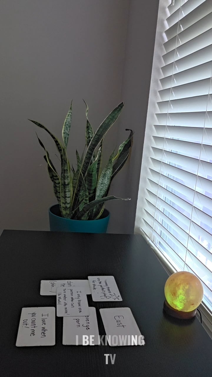 They thought she transitioned but she made her way back and is still plotting on you