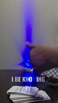 He's giving up going against you but ...