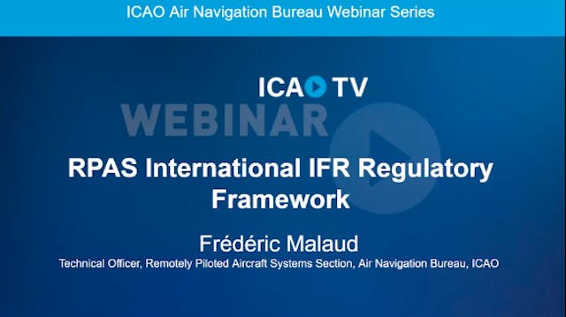 RPAS International IFR Regulatory Fra...