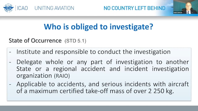 Aircraft Accident Investigations during the COVID-19 Pandemic 