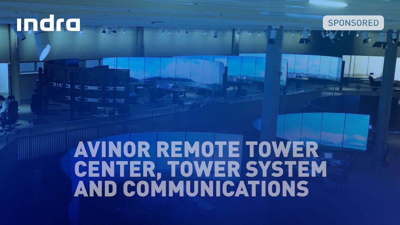 Remote Tower System Avinor Remote Tower Center, tower system and communications - ICAO TV