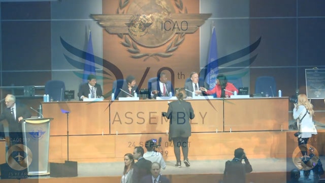 ICAO A40 Day 1 - Opening Ceremony and Plenary