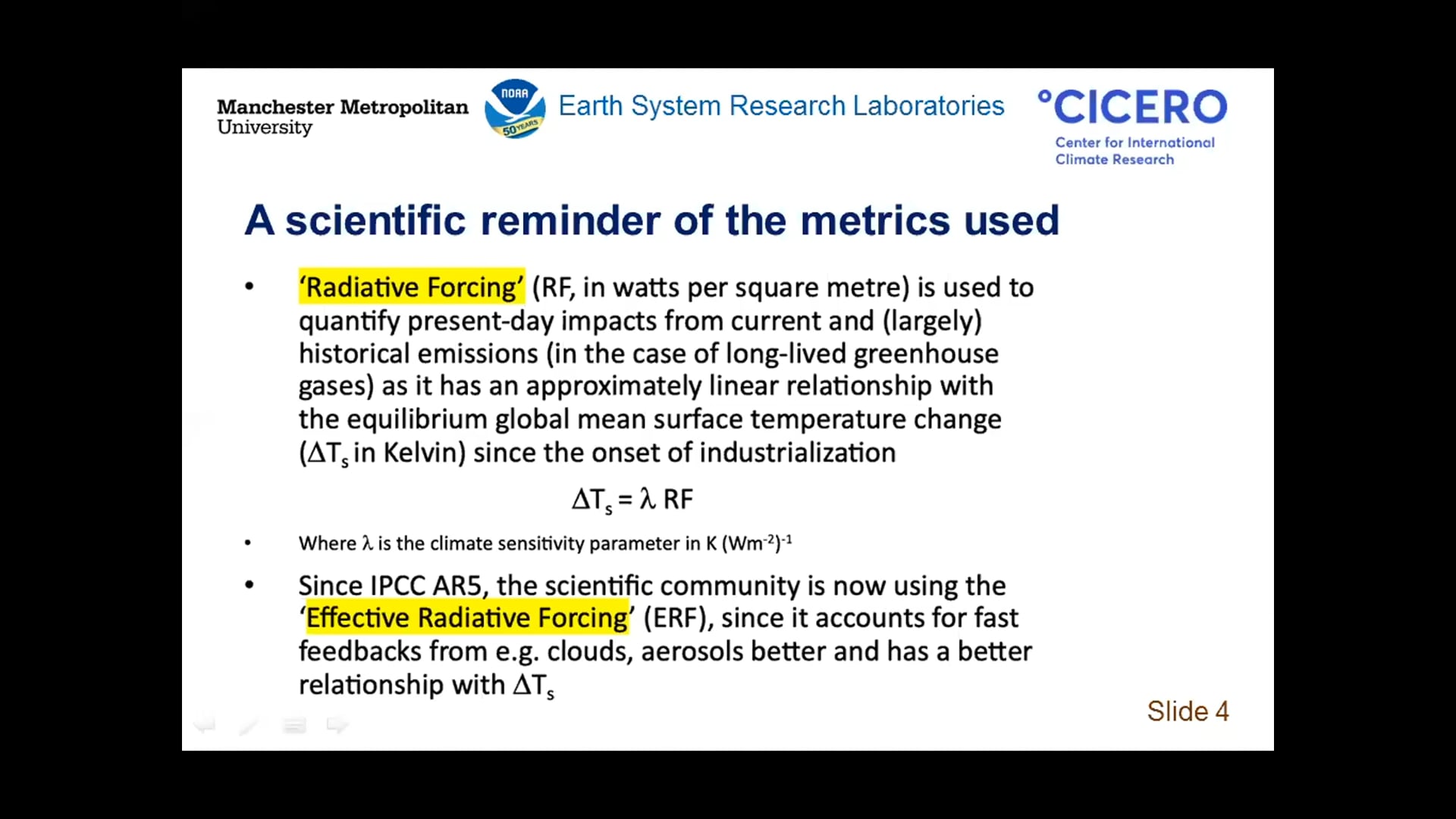 Session 3: Climate Change and Aviation (CO2 Impact of Aviation)