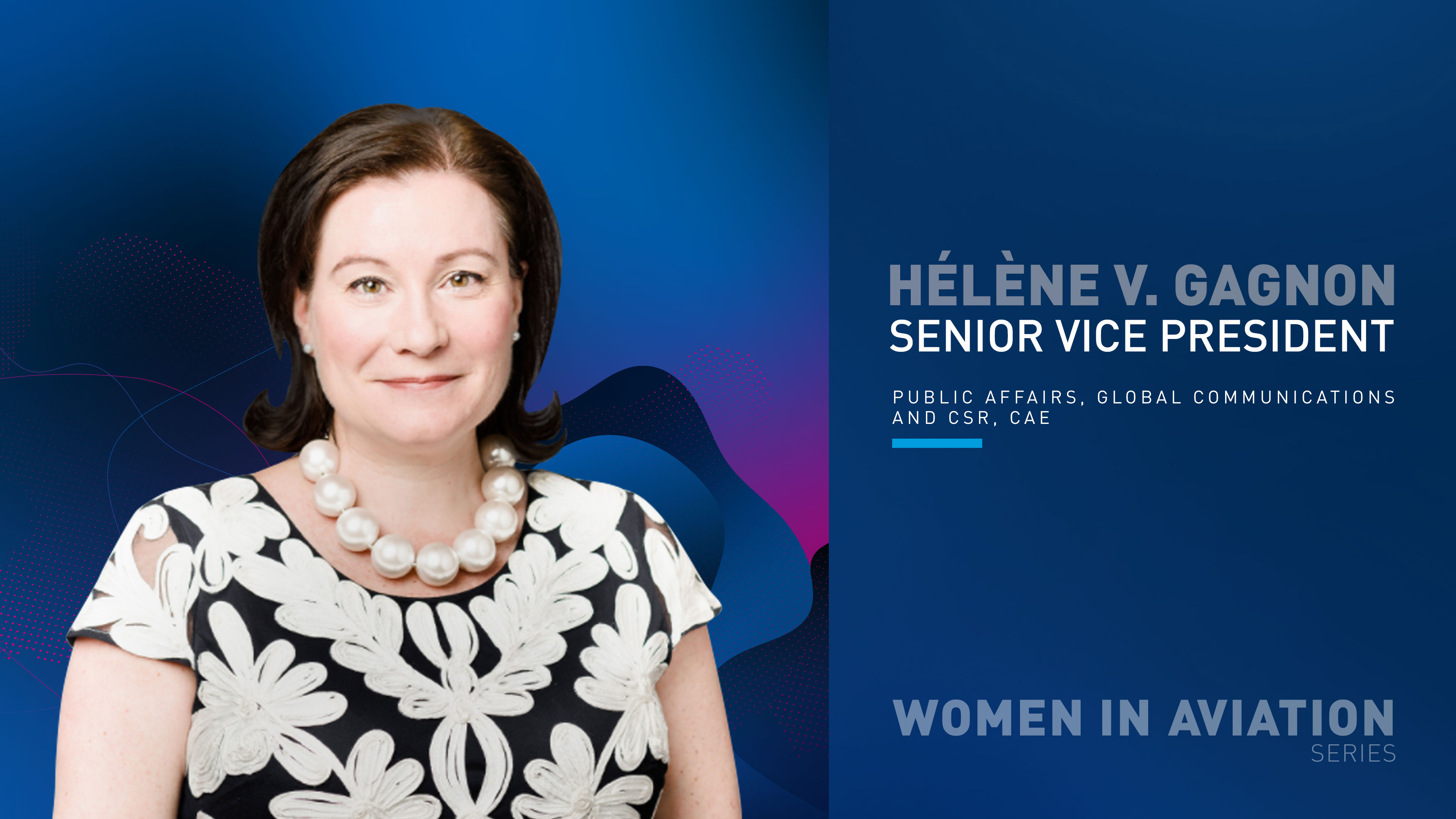 Hélène V. Gagnon from CAE