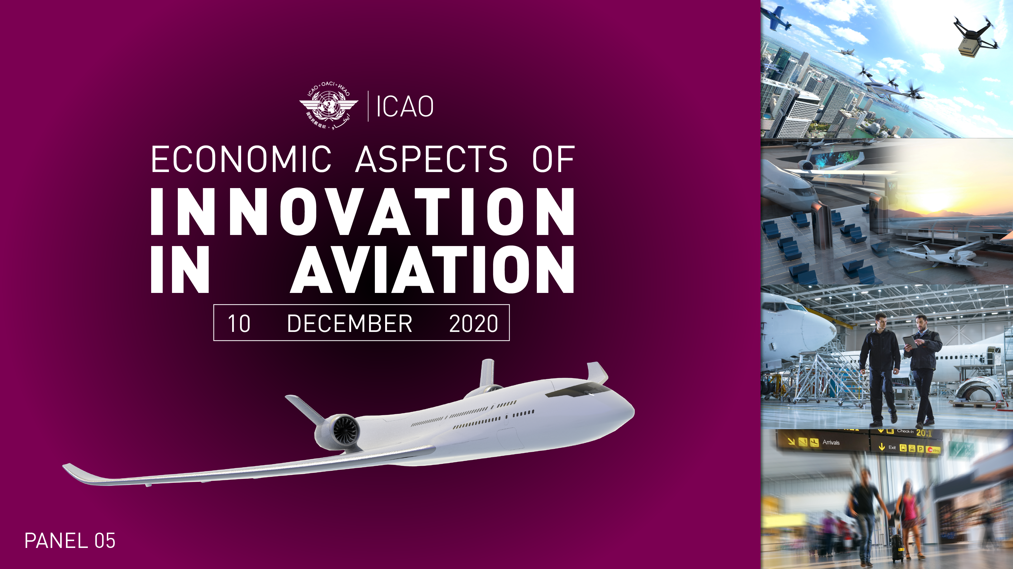 Economic aspects of Innovation in Aviation  (Paris/Montreal) 