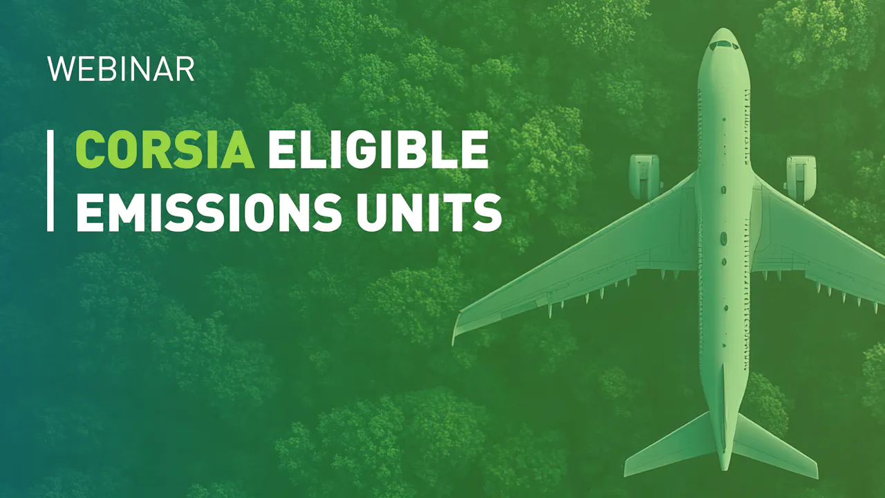 2026 Webinar CORSIA Eligible Emissions Units - ICAO TV