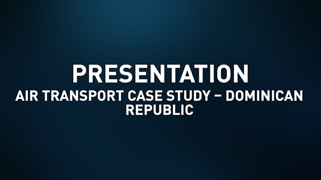 Air Transport Case Study – Dominican Republic