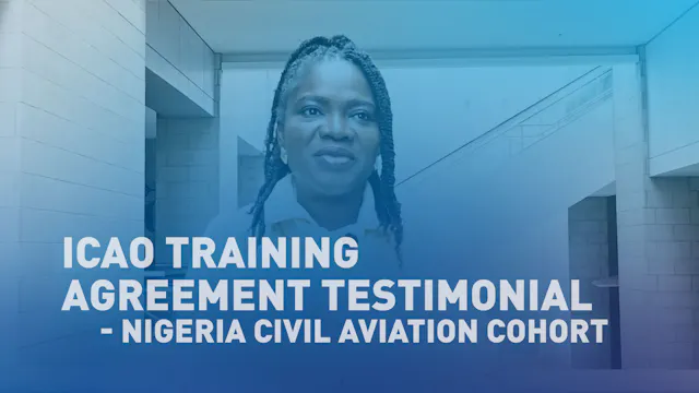 ICAO Training Agreement Testimonial -...