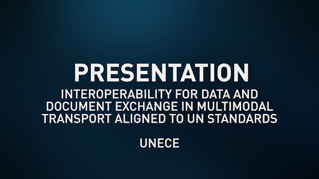 Download: Presentation by UNECE