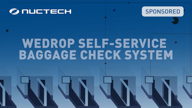 WeDrop Self-Service Baggage Check System
