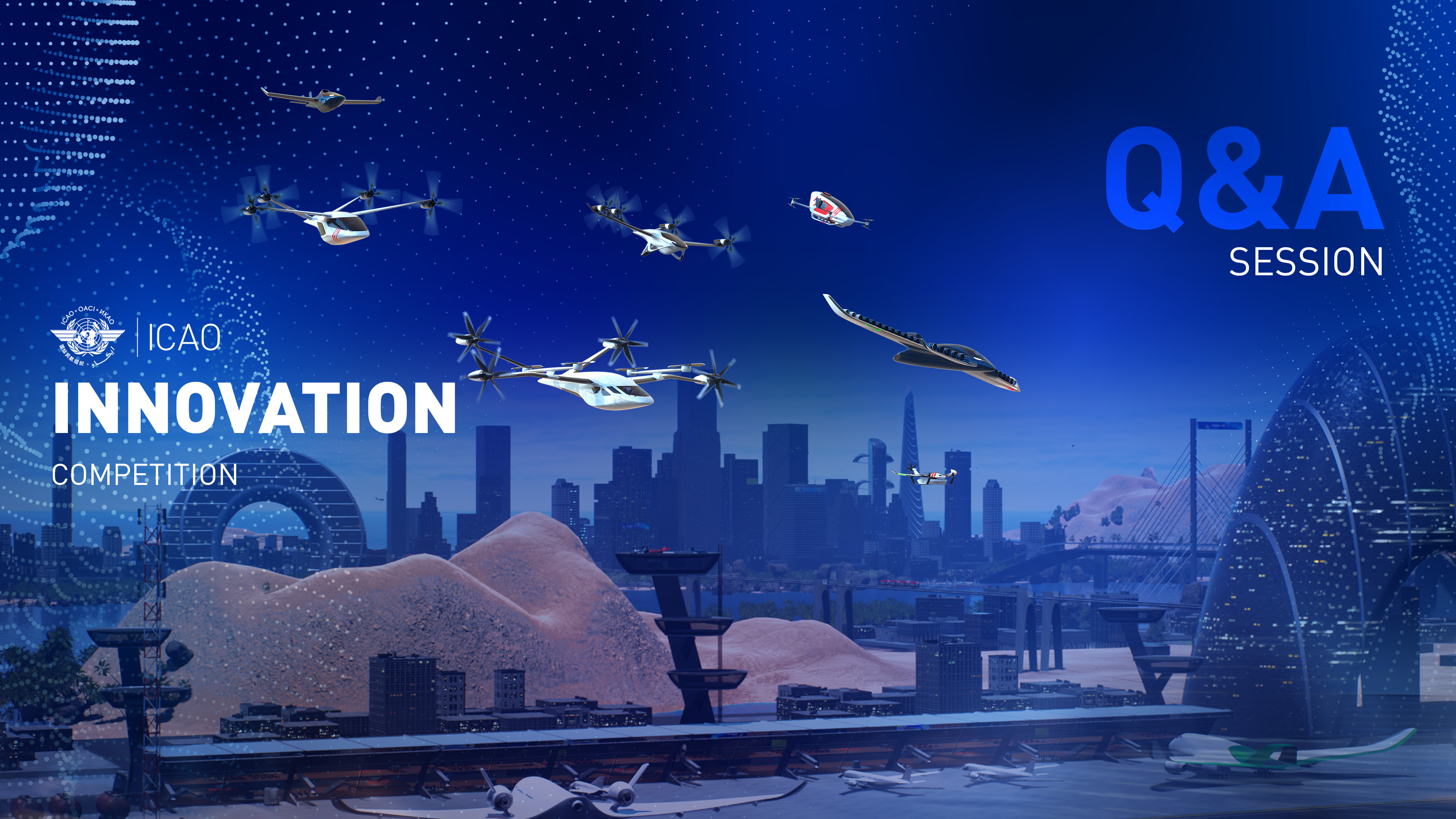 Live Q&A session for the ICAO Innovation Competition