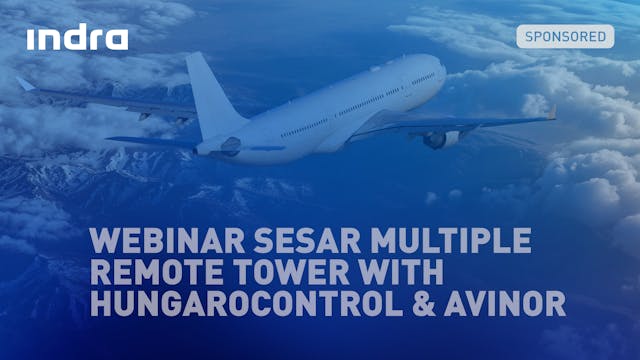 Webinar SESAR Multiple Remote Tower w...