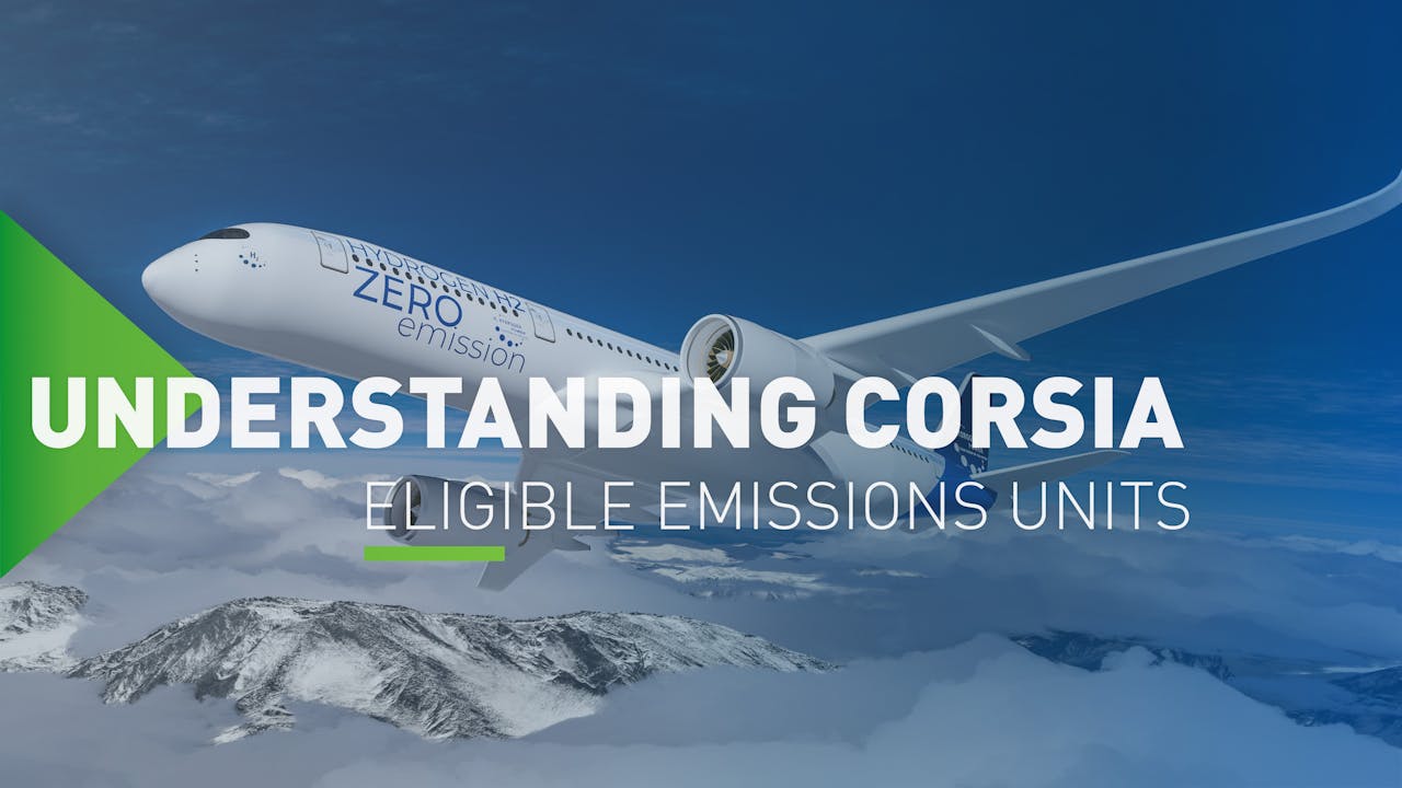 Understanding CORSIA Eligible Emissions Units ICAO TV