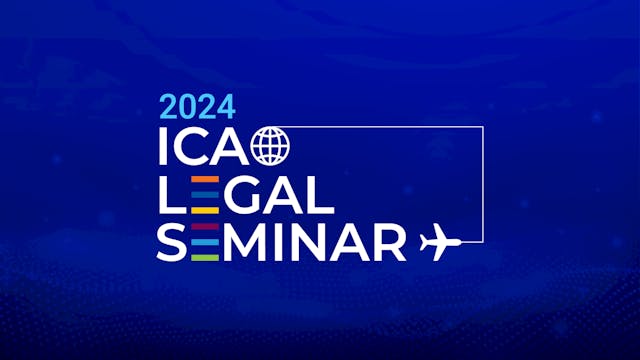 Session 1. ICAO's Work in the Legal F...