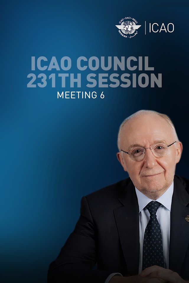 6th Meeting of the 231st Session of the ICAO Council