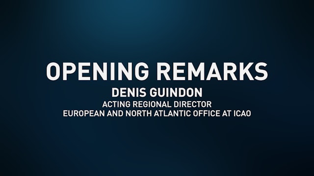 Opening Remarks: Denis Guindon (PDF)