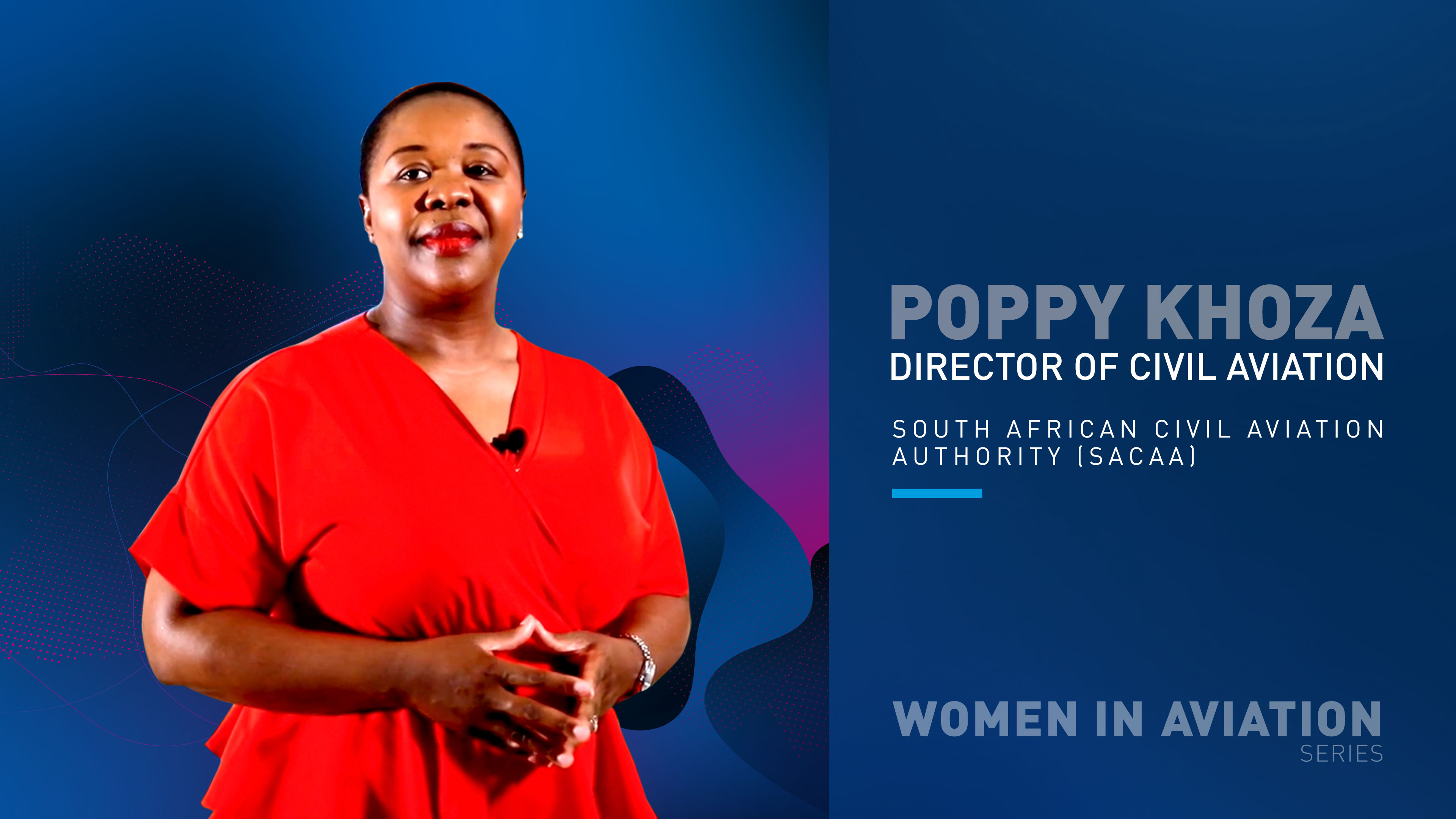 Poppy Khoza from SACAA