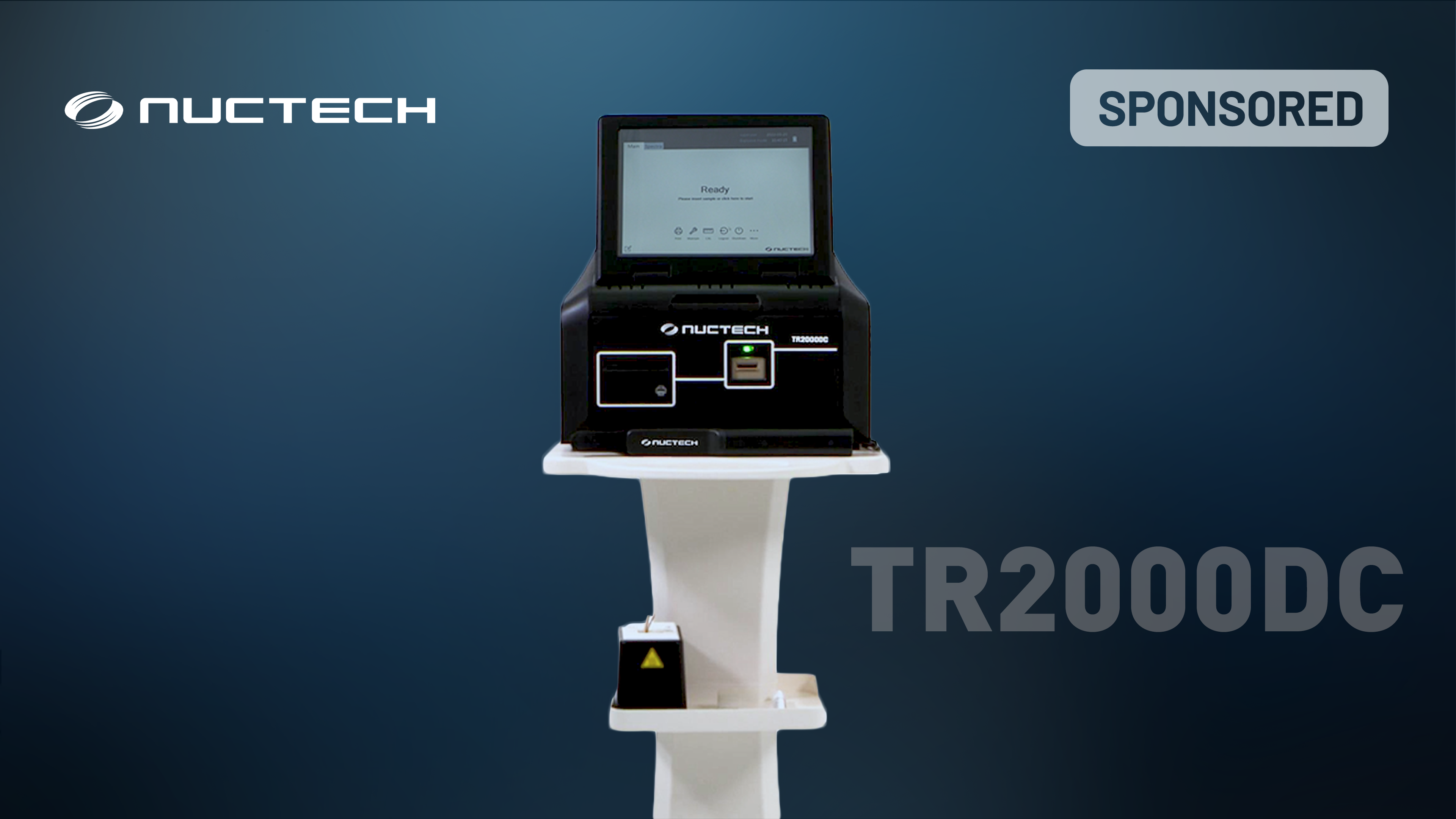 NUCTECH TR2000DC Desktop Trace Detection System