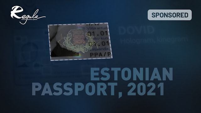 Estonian passport, 2021