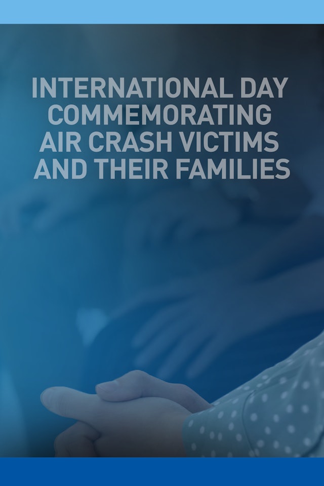ICAO Council President Sciacchitano's Message on Air Crash Victims Day 2023