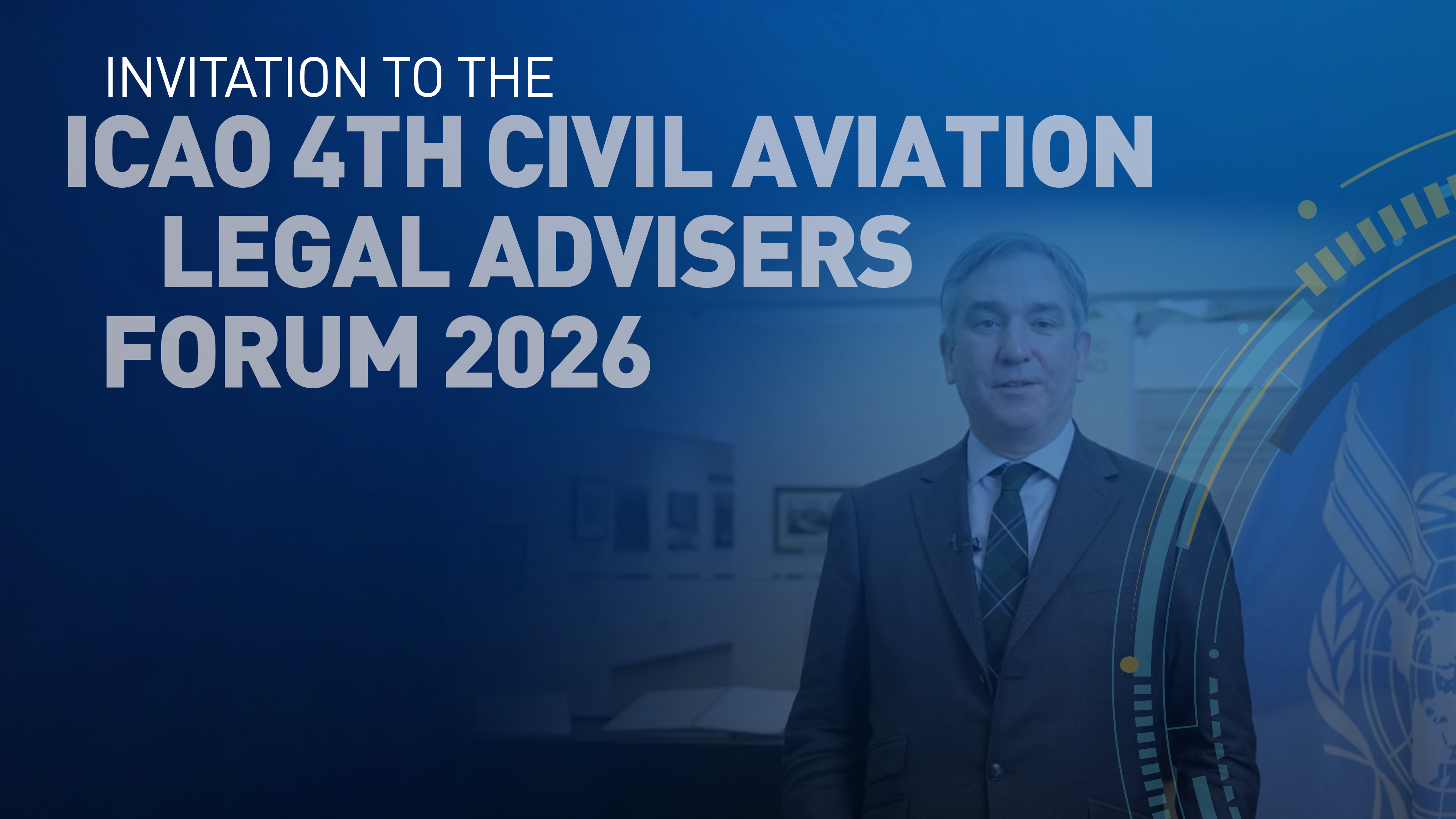 Invitation from the Director, Legal Affairs & External Relations Bureau