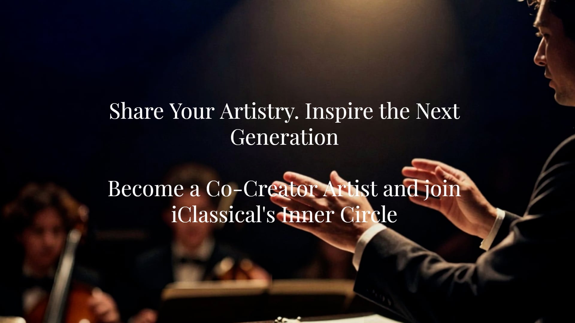 Join the iClassical Inner Circle for Violin Teachers & Artists