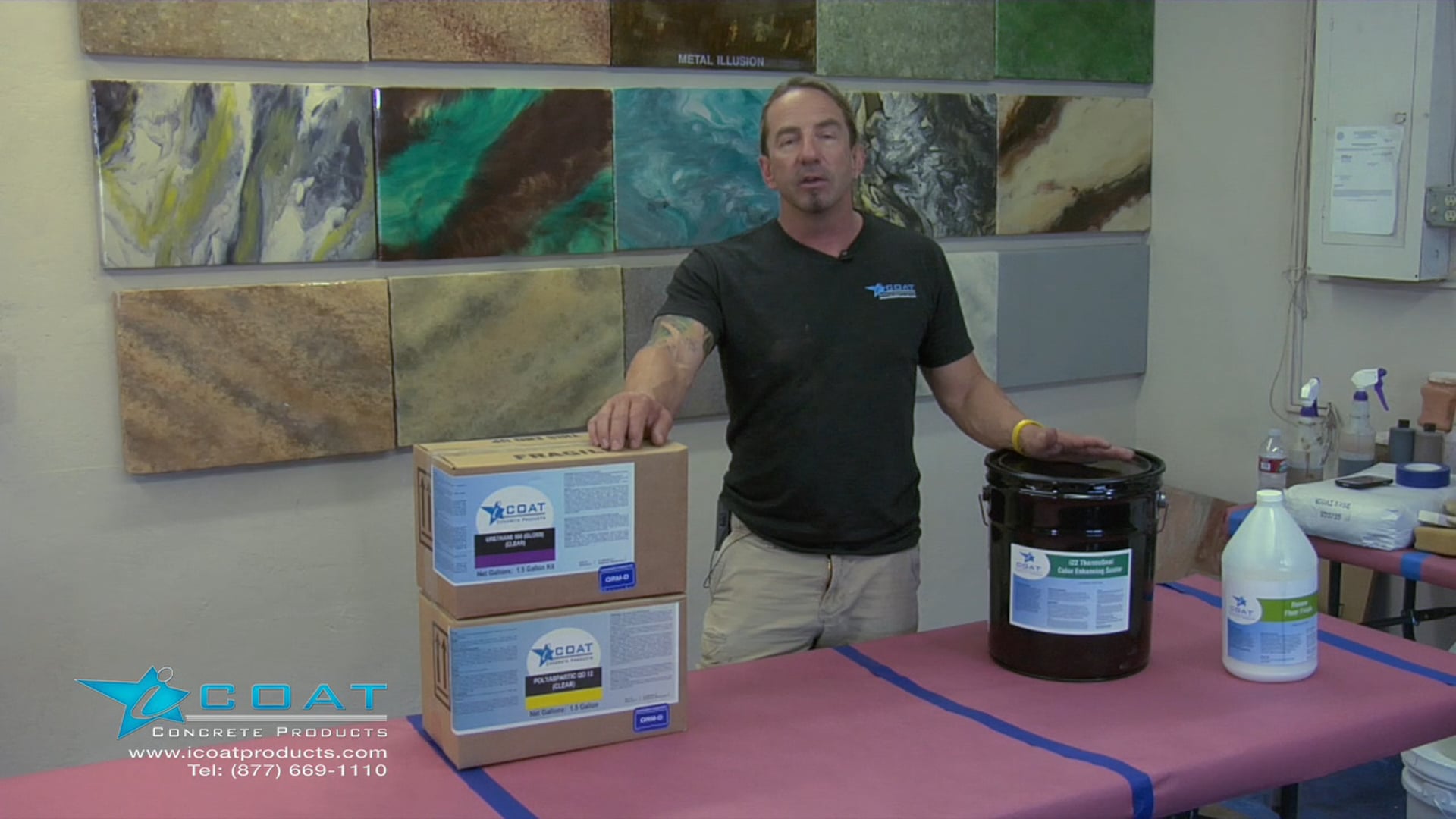 iCoat Flooring Products Video