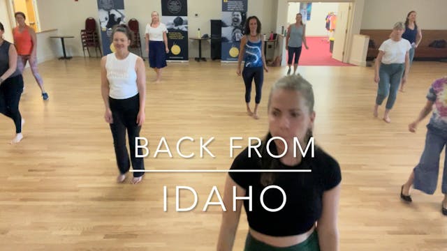 Back from Idaho