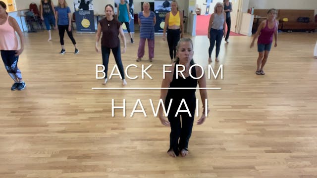 Back from Hawaii 